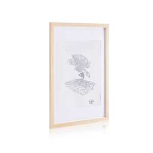 Casa Chic Kenton, képkeret, téglalap alakú, fényképek 70 x 50 cm, paszpartu, plexi kép