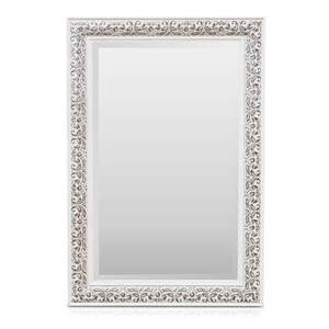 Casa Chic Stratford Fali tükör fa kerettel téglalap alakú 90 x 60 cm Vintage kép
