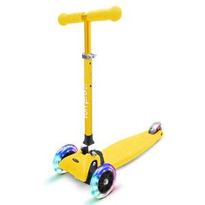 Fun pro ONE Deluxe gyermek roller 3-6 éves korig LED kerekek összecsukható 50 kg-ig állítható magasságú kép