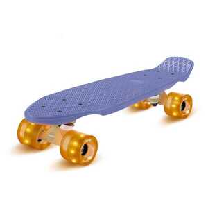 Fun pro Mini Cruiser, gördeszka, trickboard, PP Board, 100kg-ig, LED kerekek, PU keménysége: 88A kép