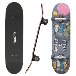 Fun pro Skate 21 Skateboard nagy gyerekeknek juharfa menő dizájnok kép