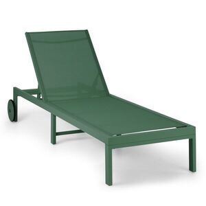 Blumfeldt Lucca Lounger, kerti nyugágy, alumínium, 4 szintes kép