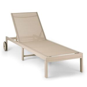 Blumfeldt Lucca Lounger, kerti nyugágy, alumínium, 4 szintes kép