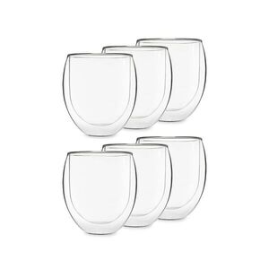 Feelino Ice set 6, teáspohár, 6 db, 320 ml, kiváló minőségű boroszilikát üveg, mosogatógépben mosható kép