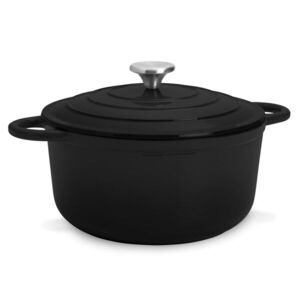 Klarstein Podolica, tepsi, 5, 5 L, edény, öntöttvas, zománcozott, ovális, fogantyúk kép
