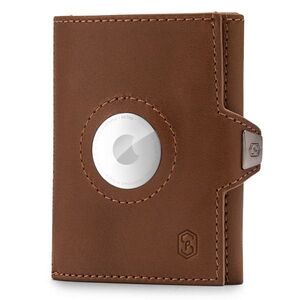 Slimpuro TRYO Trifold Airtag pénztárca, 12 kártya, érme zseb, 9, 2 x 2, 2 x 7, 5 cm (Sz x Ma x Mé), RFID védelem kép