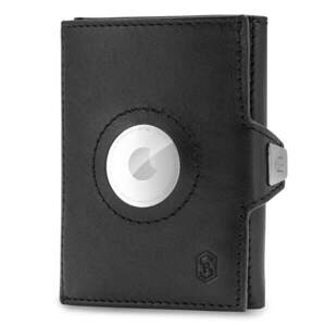 Slimpuro TRYO Trifold Airtag pénztárca, 12 kártya, érme zseb, 9, 2 x 2, 2 x 7, 5 cm (Sz x Ma x Mé), RFID védelem kép