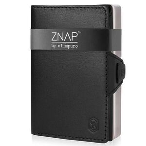 Slimpuro ZNAP Slim Wallet, 12 kártya, érmés rekesz, 8, 9 x 1, 8 x 6, 3 cm (Sz x Ma x Mé), RFID-védelem kép