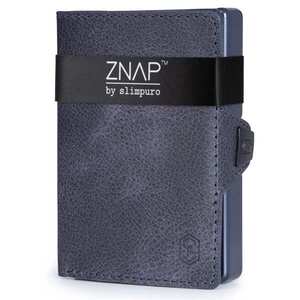 Slimpuro ZNAP Slim Wallet, 8 kártya, érmés rekesz, 8, 9 x 1, 5 x 6, 3 cm (Sz x Ma x Mé), RFID-védelem kép