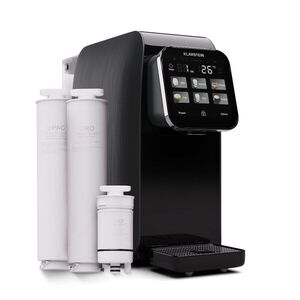 Klarstein AquaLine 3L, víztisztító, 5 fokozatú szűrés, 3 l térfogat, 6 vízhőmérséklet, fekete kép