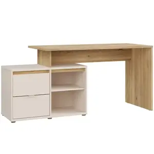 Íróasztal Mimatte Homok L/R Avnb131-M846 kép