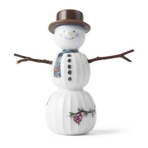 Porcelán karácsonyi figura (magasság 11, 5 cm) Hammershøi Snowman – Kähler Design kép