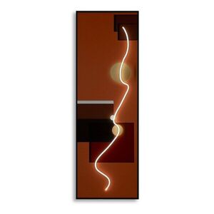 Nyomtatott keretezett vászon kép 50x150 cm LED – Mauro Ferretti kép