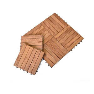 Kőrisfa padlóburkolat szett 6 db-os Thermowood - Rojaplast kép