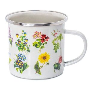 Fehér bögre 310 ml Vintage Flowers – Sass & Belle kép
