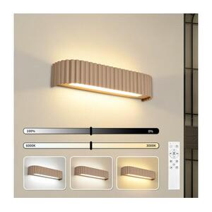 Brilagi - LED dimmelhető fali lámpa FALCON MODERN LED/14W/230V 40 cm bézs + távirányító BRI964 kép