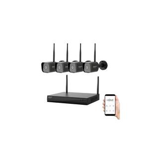 iGET Okos kamerarendszer + 4× 2K+ szenzoros kamera, 12 V, IP65, Wi‑Fi, Tuya 75020809 kép