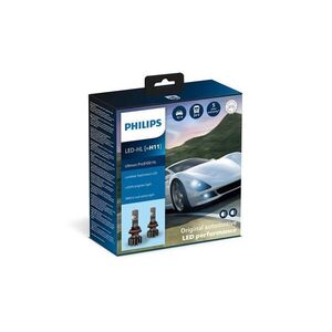 Philips 11362U91X2 2x LED autóizzó Ultinon 9100 H11 PGJ19-2 13, 2W 12/24V Phil-11362U91X2 kép