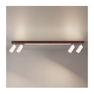 Brilagi - LED spotlámpa SELE 4xGU10/30W/230V + LED/25W fehér/tölgy dekor WO-LEDSELE120-09-OEM kép