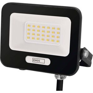 EMOS GLARO 20 W, természetes fehér, IP65, 2000 lm - fekete kép