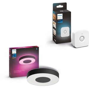 Philips Hue Infuse M mennyezeti, fekete + Hue Motion Sensor kép