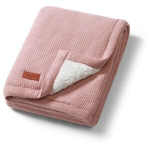 BabyOno Pamut takaró fleece béléssel, rózsaszín kép