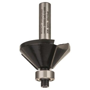 BOSCH 2608628352 Fazettás maró, 8 mm, B 11 mm, L 14, 7 mm, G 56 mm, 45° kép