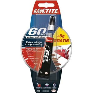 LOCTITE 60 SEC univerzális ragasztó, 20 g kép