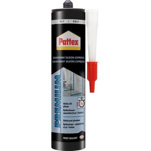PATTEX Express szaniter szilikon, fehér, 280 ml kép