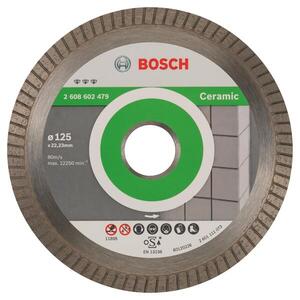BOSCH Best for Ceramic Extra-Clean Turbo 125 × 22, 23 × 1, 4 × 7 mm 2.608.602.479 kép
