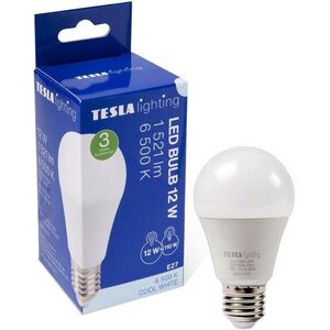 TESLA LED BULB E27, 12, 5 W, 1521 lm, 6500 K, hideg fehér kép