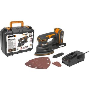 WORX AKU 20V tartozékokkal, tokban WX822 (1x2 Ah) kép