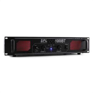Skytec SPL 1000BT, 1000W, hifi/PA erősítő, bluetooth, AUX, EQ, LED kép