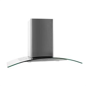 Klarstein GL90WS páraelszívó, rozsdamentes acél, 90 cm, 490m3/h kép