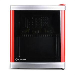 Klarstein Coollocker mini hűtőszekrény, 46 l, 15 üveg, B osztály, piros kép