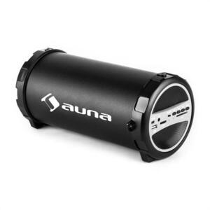 Auna Dr. Beat 2.1 bluetooth hangfal, USB, SD, AUX, FM, akkumulátor, ezüst kép