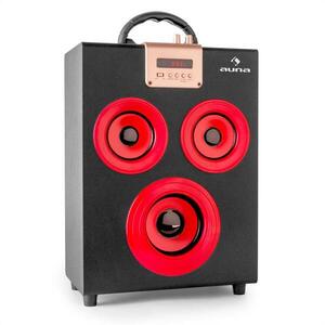 Auna Central Park, 2.1 bluetooth hangfal, USB, SD, hordozható kép