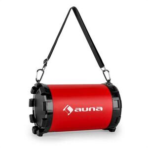 Auna Dr. Red Boom 2.1- bluetooth hangfal, USB, SD, AUX, akkumulátor kép
