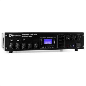 Power Dynamics PDV120ZMP3, 120 W, 4-csatornás erősítő kép