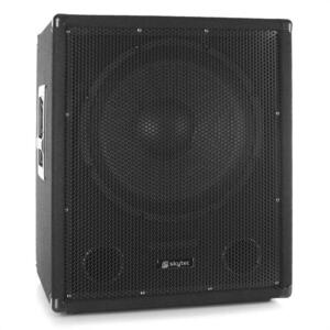 Skytec SMWBA15, aktív PA subwoofer, bi-amp, AUX, MIC kép