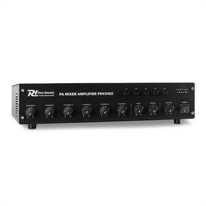 Power Dynamics PDV240Z, 240 W, 6-csatornás PA erősítő kép