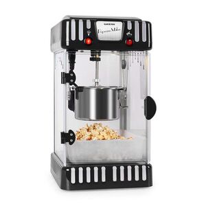 Klarstein Volcano popcorn készítő gép, 300 W, keverő, rozsdamentes acél fazék kép