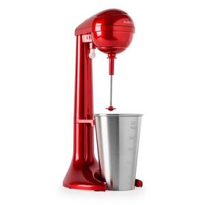 Klarstein Manhattan mixer italok készítésére, 65 W, 450 ml, 25.000 ford./perc, piros kép