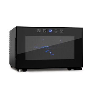 Klarstein Reserva Piccola borhűtő, 25 l, 8 üveg, LED, fekete kép