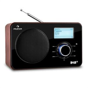 Auna Worldwide internetes rádió, hálózati lejátszó, WLAN/LAN, DAB/DAB+, FM, USB, AUX kép
