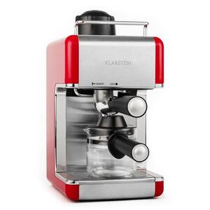 Klarstein Sagrada Rossa, 800 W, 3, 5 bar, 4 csésze, presszógép, rozsdamentes acél kép