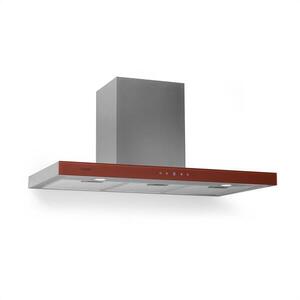 Klarstein Bon Vivant Rouge, 90 cm, 630, 5 m³/h, kürtős páraelszívó, időzítő, rozsda kép