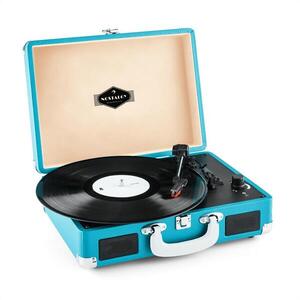 Auna Peggy Sue, retró lemezjátszó, LP, USB, kék kép