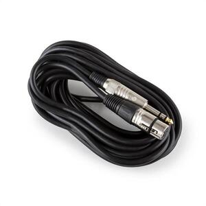 FrontStage audiokábel, 6m, fekete, XLR 6, 3mm jackhez kép