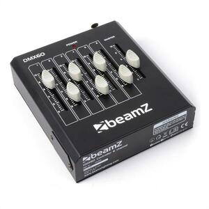 Beamz DMX60, 6-csatornás DMX fényeffektus vezérlő, XLR kép